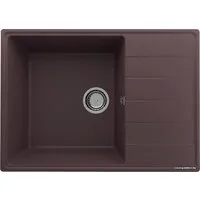 Кухонная мойка Ulgran Quartz Prima 700-06 (трюфель)