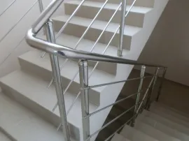Поручни, ограждения из нержавеющей стали, ковки, профильной трубы