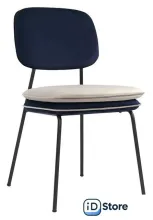 Стул Bergenson Bjorn Pea BB0000691 (темно-синий/бежевый)