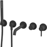 Смеситель Whitecross YSET1240BL (черный матовый)