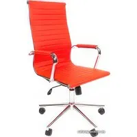 Офисное кресло CHAIRMAN 755 (экопремиум красный)