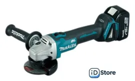 Угловая шлифмашина Makita DGA504RME (с 2-мя АКБ, кейс)