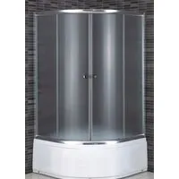 Душевой уголок Coliseum Отлон Т-100 100x100 (хром/тонированное стекло)