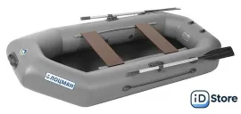 Моторно-гребная лодка Лоцман Стандарт 240 ЖС (серый)