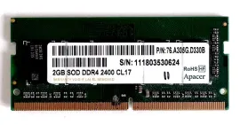 Оперативная память Apacer 2GB DDR4 SOD 2400 CL17 00-00017755 (уценка)