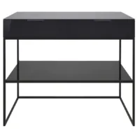 Консольный столик Metaldesign Кварт-М MD 7110.01/01.01 Noir (черный)