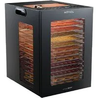 Сушилка для овощей и фруктов Meyvel MDH14-2S black