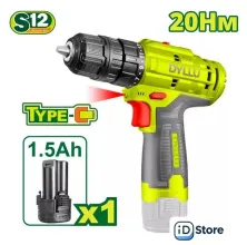 Дрель-шуруповерт Dyllu DTCDS520 (с 1-им АКБ)