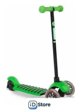 Трехколесный самокат Yvolution Glider Deluxe (зеленый)