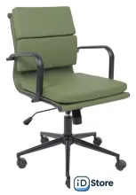 Офисное кресло AksHome Indigo LB (зеленый/черный)