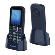 Мобильный телефон Maxvi B21ds (синий)