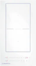 Индукционная варочная панель Maunfeld CVI292SWH белый