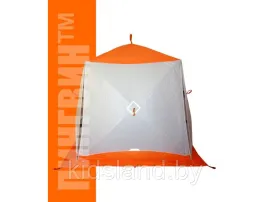 Зимняя палатка Призма Премиум Термолайт 215215 Композит (3-сл) (бело-оранжевый)
