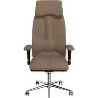 Офисное кресло Kulik System Business (азур, карамель с подголовником)