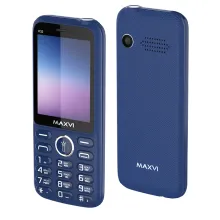 Кнопочный телефон Maxvi K32 (синий)
