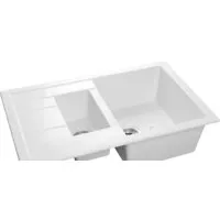 Кухонная мойка GranFest GF-Q775KL (иней)