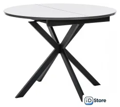 Кухонный стол Мебель Импэкс Leset Капри (антрацит/черный)