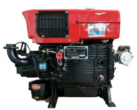 Двигатель дизельный R18 к мини-трактору Rossel 152/184, 18 л.с., 13,84 кВт, 1100см3