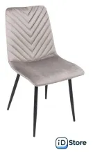 Стул AksHome Violin (бежевый велюр/черный)