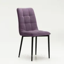 Стул "Дарлинг" ткань Dream Plum (дрим слива)/каркас черный