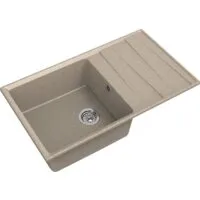 Кухонная мойка GranFest GF-LV-860L (песочный)