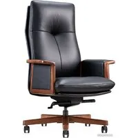 Офисное кресло Norden Vivaldi Black A 2262 black (кожа/черный)