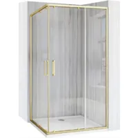 Душевой уголок Rea City Gold Brush 80x100 K6445