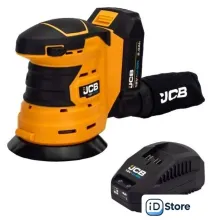Эксцентриковая шлифмашина JCB 18OS-2XB-E (с 1-м АКБ)