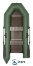 Моторно-гребная лодка Тонар Капитан 280Тс (зеленый)