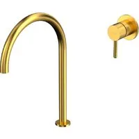 Смеситель Whitecross Y1219GLB (брашированное золото)