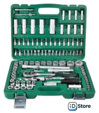 Набор трещотка с головками и битами БелАК Мастер БАК.07004 (108 предметов)