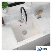 Кухонная мойка ZorG Rock 60 Premium alba