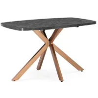 Обеденный стол Woodville Кортез 32 раздвижной 116-160x77 (малави/медь)