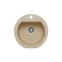 Кухонная мойка POLYGRAN ATOL 460 опал 328 (бежевый)