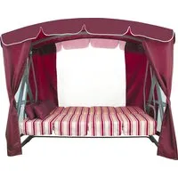 Садовые качели Arno-Werk Дефа Люси Люкс 2017-КД-58/Л (бордо)