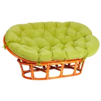 Диван садовый TetChair Mamasan 23/02 W с подушкой (мед/олива)