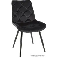 Стул Signal Ralph Velvet (bluvel 19 черный/черный)