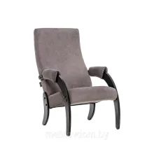 Кресло для отдыха модель 61М (Верона Антрацит Грэй/Венге)