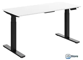 Стол для работы стоя WellDesk WDЕ Flagman 1395x800х28 (черный/пепел)