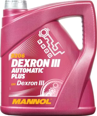 Трансмиссионное масло Mannol ATF Dexron III / MN8206-4