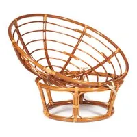 Кресло садовое TetChair Papasan 23/01 W без подушки (коньяк)