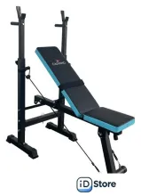 Силовая скамья Calviano 1008 (черный/синий)