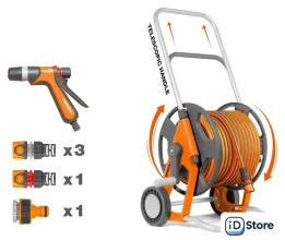 Тележка со шлангом Daewoo Power DWR 2126 (1/2", 25 м)