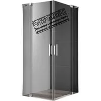 Душевой уголок Cezares SLIDER-A-2-70/80-GRIGIO-GM