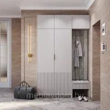 Прихожая Пандора (Комплект 1) - Кашемир/Айриш MF03 (1,5м)