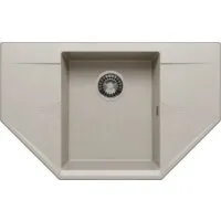 Кухонная мойка Polygran Riff-800 (серый 14)