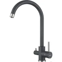Смеситель GranFest QUARZ GF-Z5420 (темно-серый)