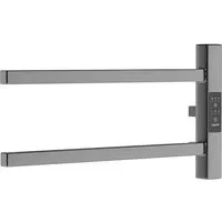 Полотенцесушитель Маргроид Ferrum Cook СНШ профильный 1840 Графит, скрытого монтажа, таймер справа