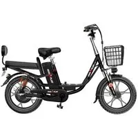 Электровелосипед AVM E-ALFA 20 Pro (черный)