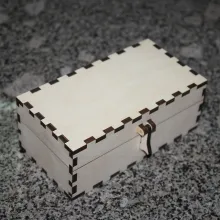 Деревянная коробка Купюрница